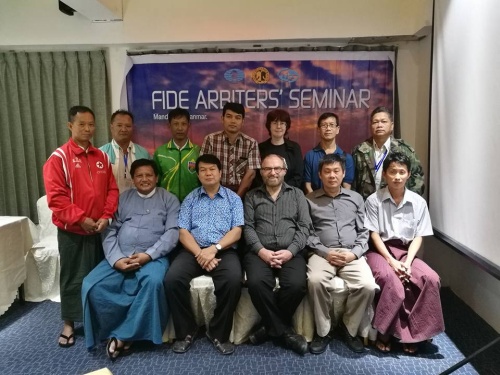 2016 MYANMAR FIDE Arbiters Seminar