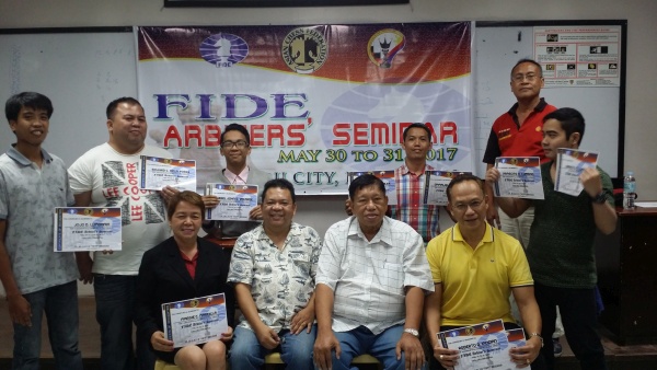 FIDE Arbiters  Seminar- Manila PHILIPPINES 2 2017