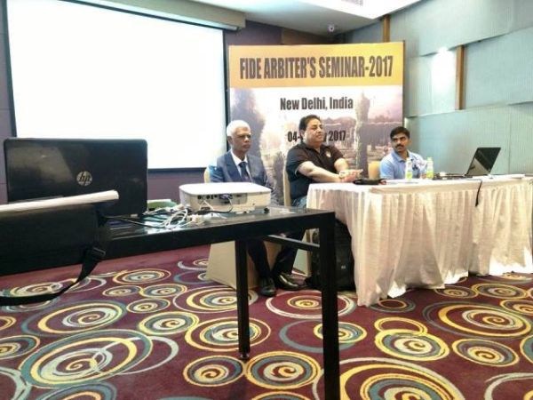 2017 INDIA 2   FIDE Arbiters Seminar-1