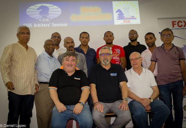 FIDE Arbiters Seminar-Mindelo CAPE VERDE 2018-2