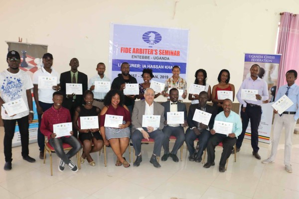 FIDE Arbiters Seminar-Entebbe UGANDA 2019-1