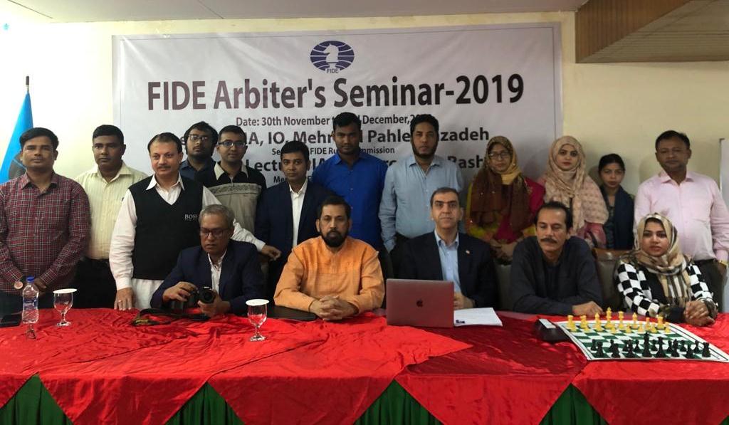 FIDE Arbiters' Seminar in Benoni, South Africa (January 2020